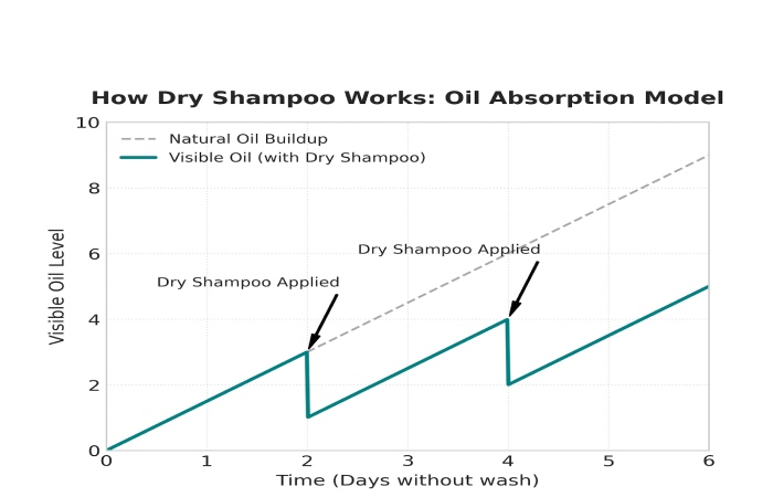 how dry shampoo works