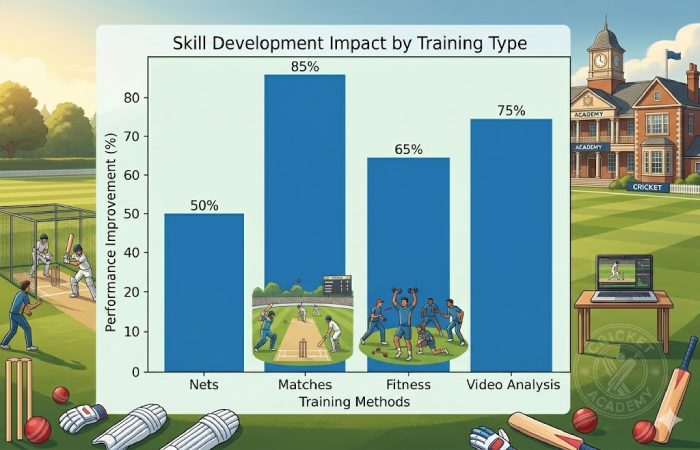 different training sessions in cricket coaching