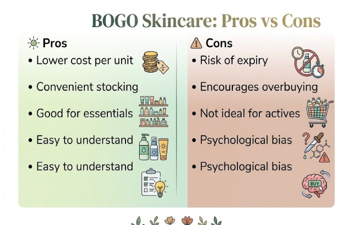 pros and cons of bogo skincare