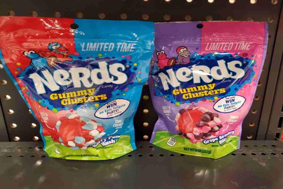 nerds gummy clusters
