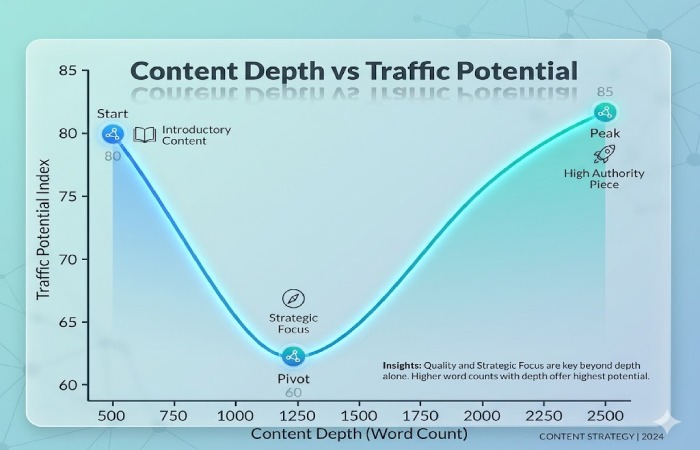 Content Depth vs Traffic