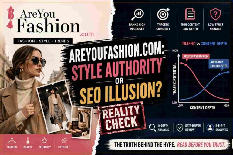 AreYouFashion.com: Legit Fashion Resource or SEO-Driven Content Hub?