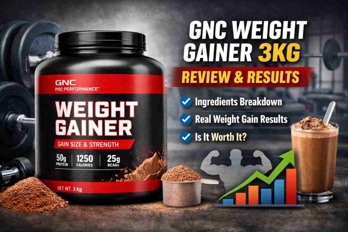 gnc weight gainer 3kg