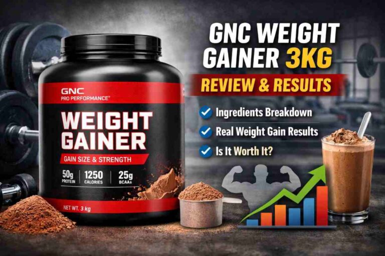 GNC Weight Gainer 3kg: Review, Ingredients, & Buying Guide (2026)